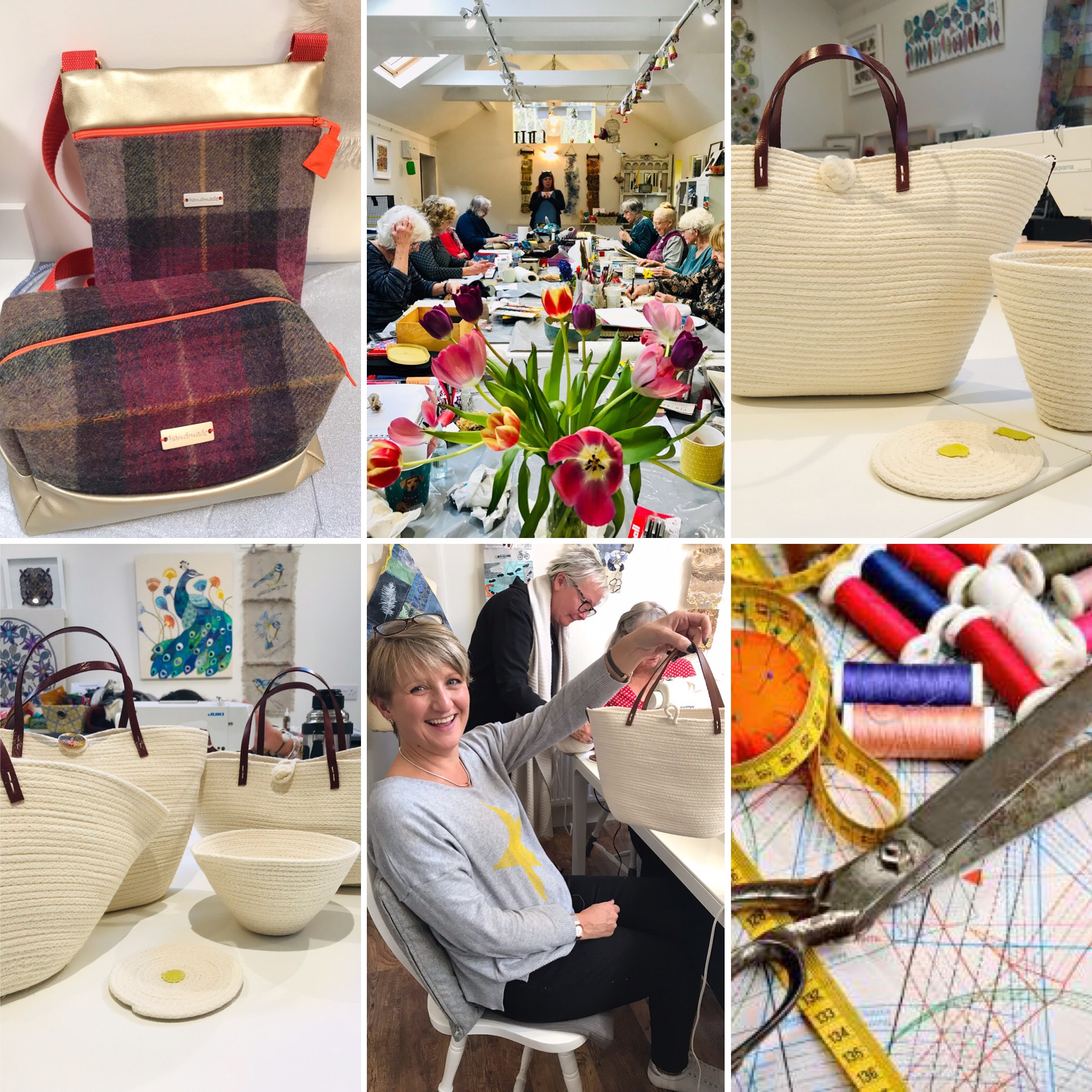 Sewing Bag What's On Love Coggeshall