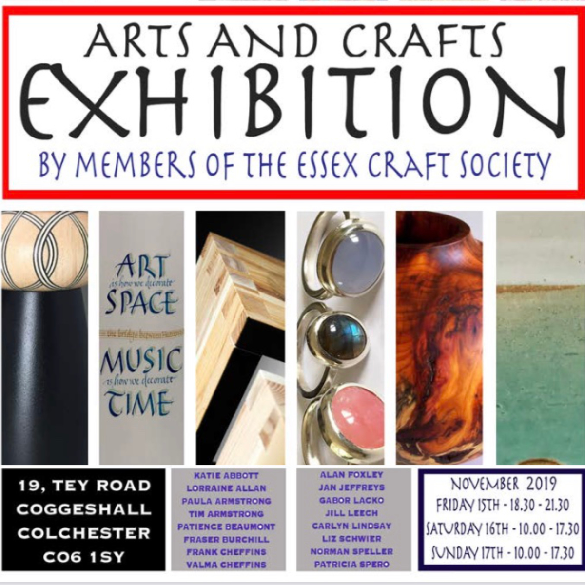 Essex Craft Society Exhibition What's On Love Coggeshall